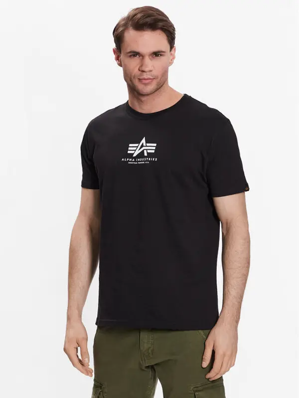 alpha industries Alpha Industries T-shirt Basic 118533 Crna Regular Fit