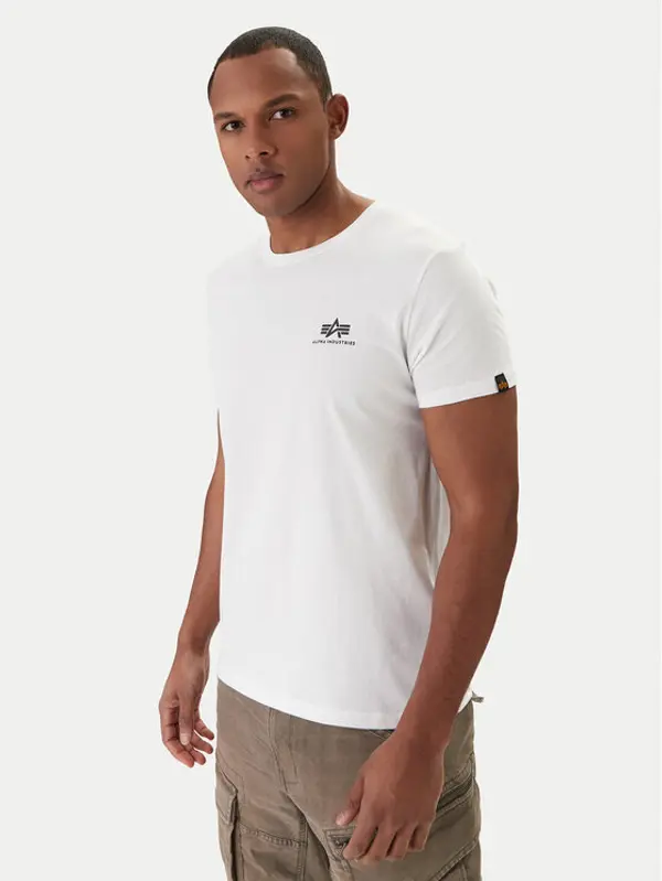 alpha industries Alpha Industries T-shirt Basic 188505 Bijela Regular Fit