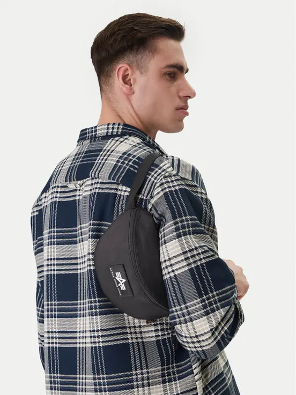 alpha industries Alpha Industries Torbica oko struka﻿ Rubber Print Waistbag 198912 Crna