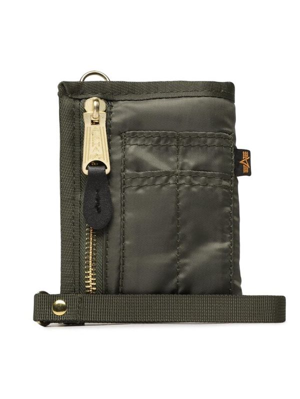 Alpha Industries Alpha Industries Veliki muški novčanik Utility Wallet 108958 Zelena