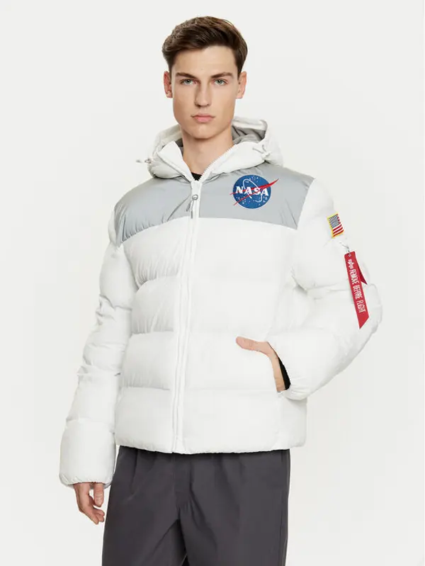 alpha industries Alpha Industries Zimska jakna 148135 Bijela Regular Fit