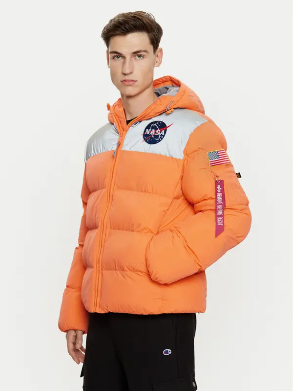 Alpha Industries Alpha Industries Zimska jakna 148135 Narančasta Regular Fit