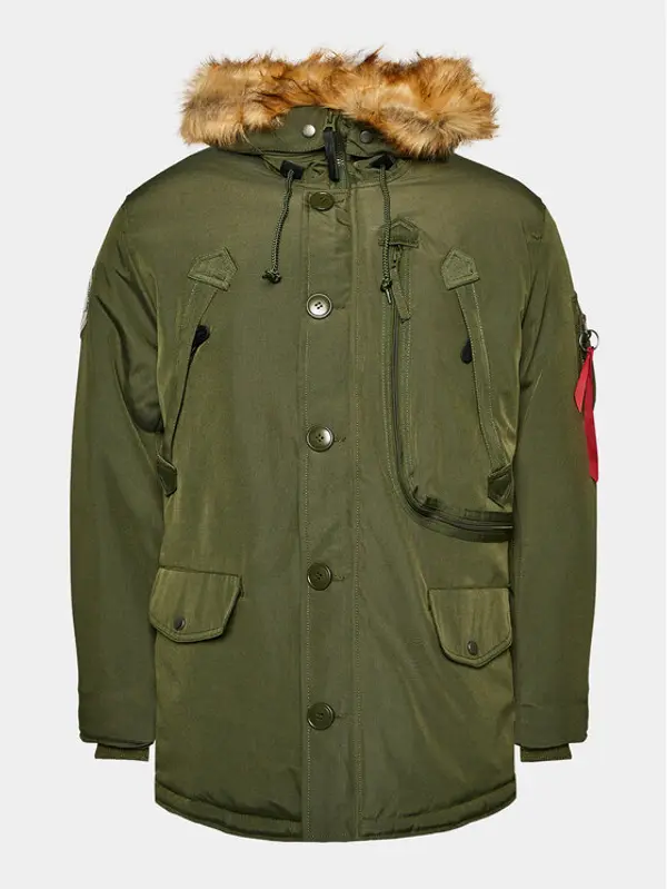 alpha industries Alpha Industries Zimska jakna Polar 123144 Kaki Regular Fit