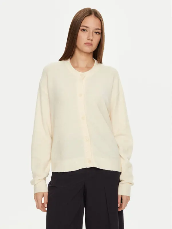 American vintage American Vintage Kardigan Damsville DAM19EH24 Bež Loose Fit