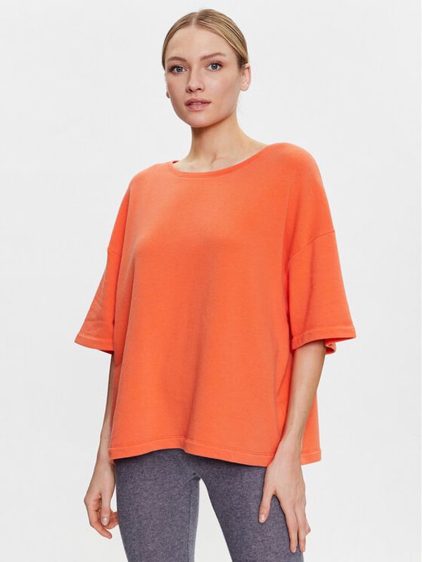 American Vintage American Vintage Majica Hapylife HAPY02AE23 Narančasta Relaxed Fit