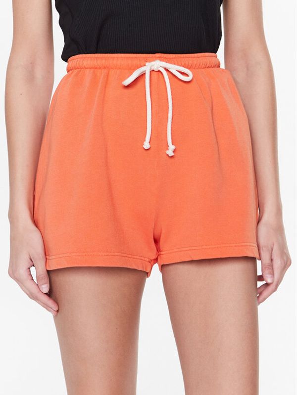 American Vintage American Vintage Sportske kratke hlače Hapylife HAPY09AE23 Narančasta Regular Fit