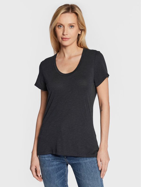 American Vintage American Vintage T-shirt Jacksonville JAC48H22 Tamnoplava Regular Fit