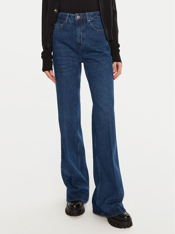 AMI PARIS AMI PARIS Traperice FTR420.DE0031 Tamnoplava Wide Leg