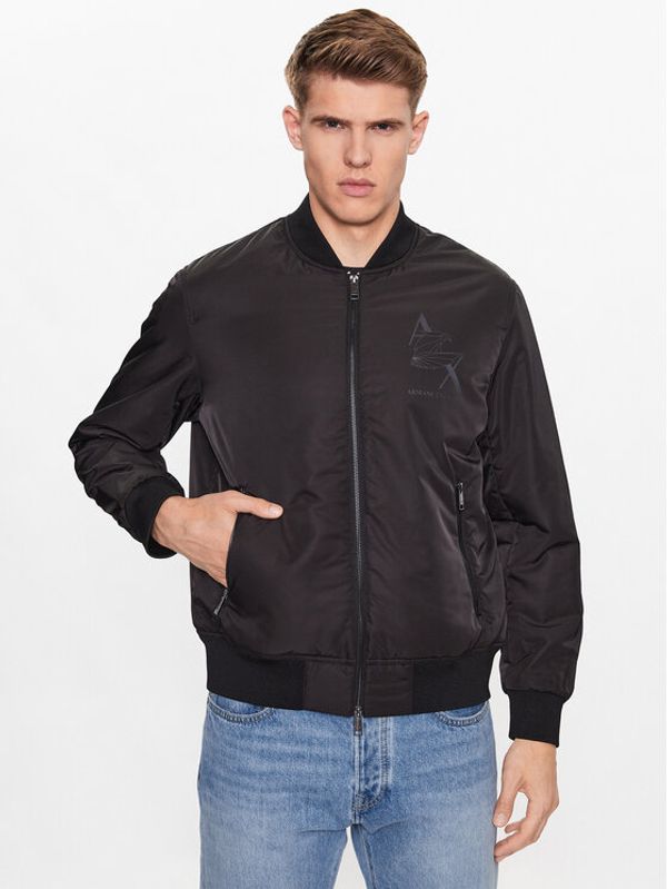 Armani Exchange Armani Exchange Bomber 6RZB05 ZNUEZ 1200 Crna Regular Fit