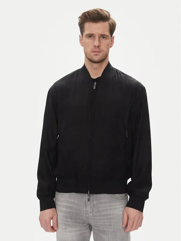 Armani Exchange Armani Exchange Bomber XM000390 AF13170 FC039 Crna Regular Fit