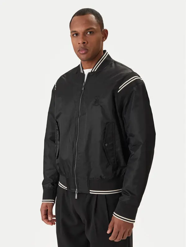 Armani Exchange Armani Exchange Bomber XM002017 AF19828 UC001 Crna Regular Fit