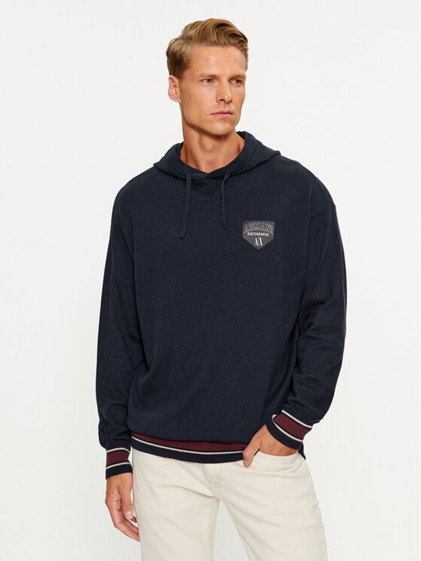 Armani Exchange Armani Exchange Džemper 6RZM2A ZM3FZ 1510 Tamnoplava Regular Fit