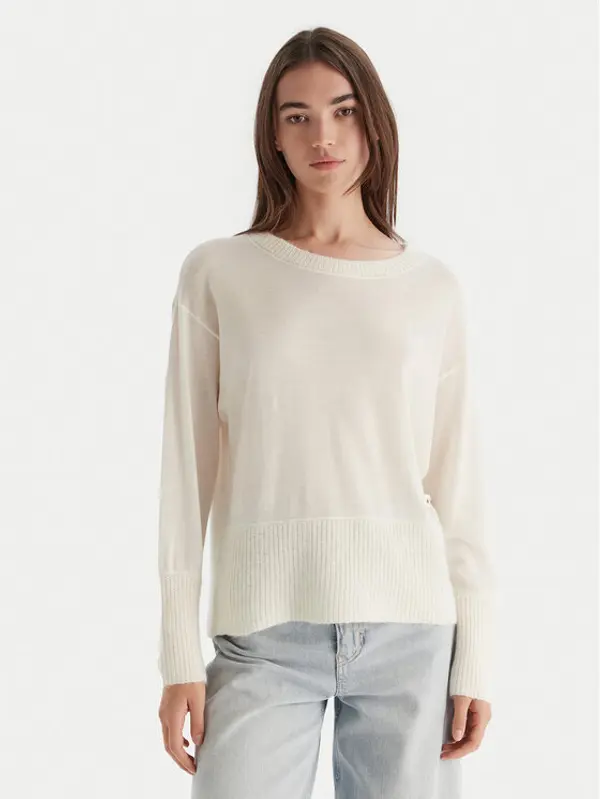 Armani Exchange Armani Exchange Džemper XW000772 AF16602 U1003 Écru Relaxed Fit