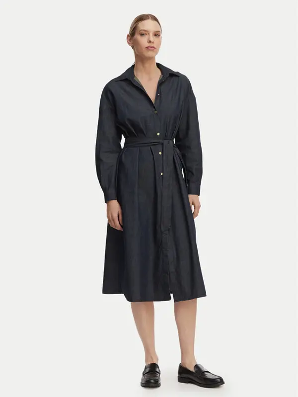 Armani Exchange Armani Exchange Haljina košulja XW001794 AF21337 MB001 Tamnoplava Regular Fit
