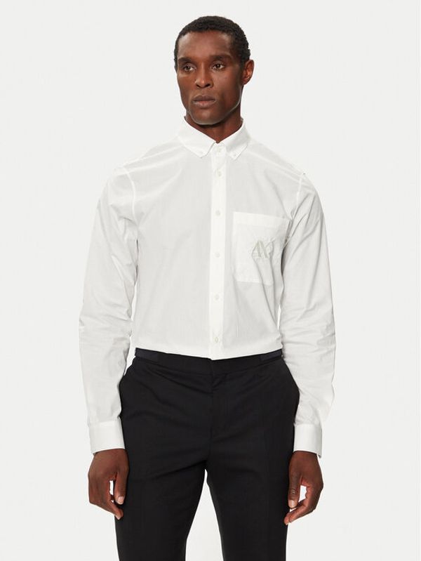 Armani Exchange Armani Exchange Košulja 6DZC21 ZN2VZ 1116 Bijela Slim Fit