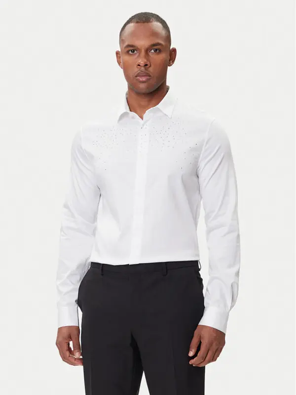 Armani Exchange Armani Exchange Košulja XM001504 AF10192 U0002 Bijela Regular Fit