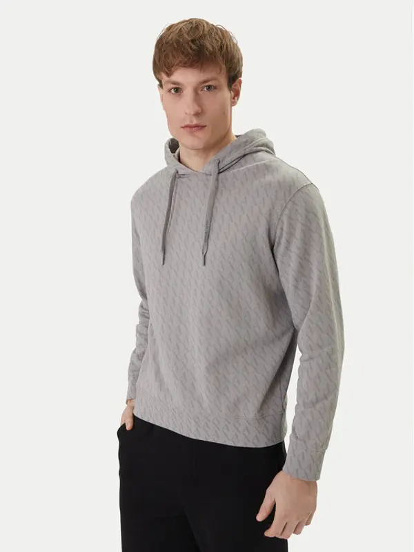 Armani Exchange Armani Exchange Majica dugih rukava XM001225 AF11847 M8315 Siva Relaxed Fit