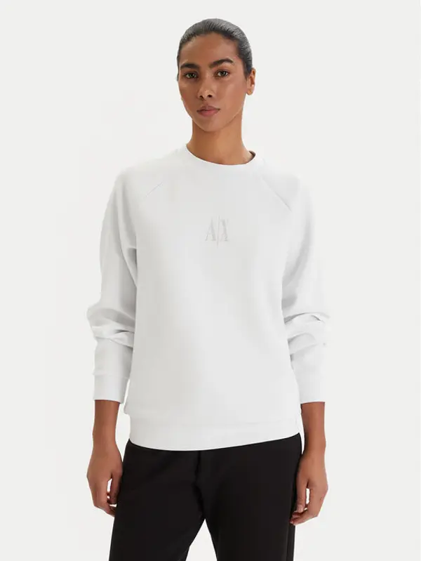 Armani Exchange Armani Exchange Majica dugih rukava XW000826 AF13397 U0002 Bijela Regular Fit