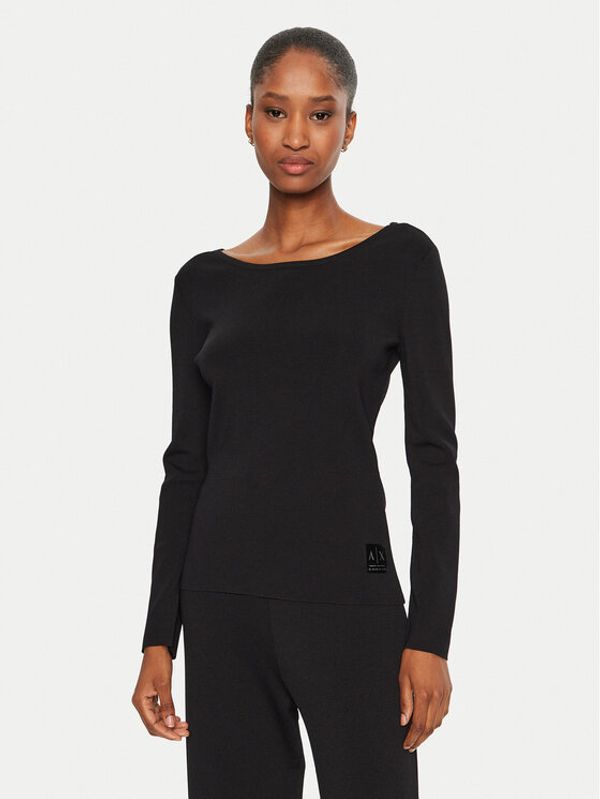 Armani Exchange Armani Exchange Majica XW000047 AF10352 UC001 Crna Slim Fit