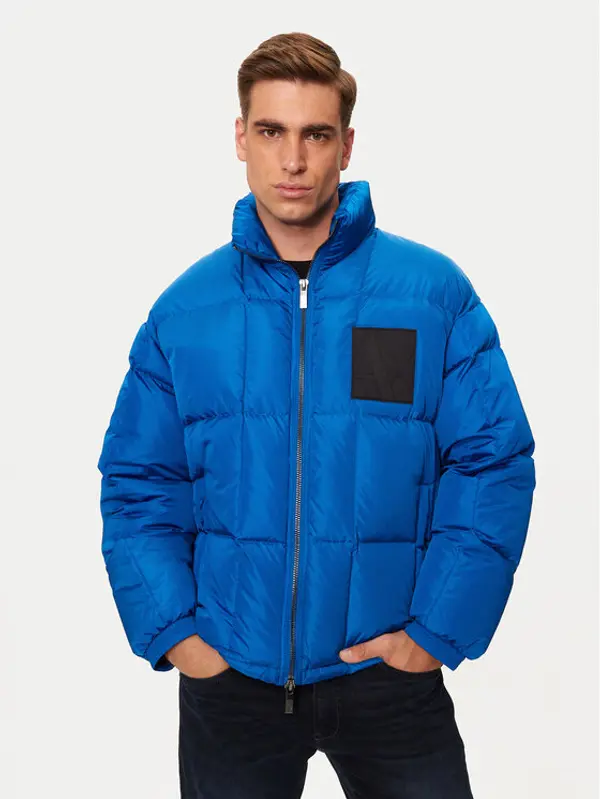 Armani Exchange Armani Exchange Pernata jakna 6DZB21 ZN4XZ 15DS Plava Regular Fit