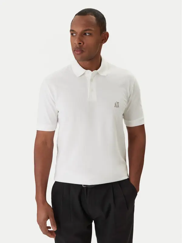 Armani Exchange Armani Exchange Polo XM000367 AF13022 U0009 Bijela Regular Fit