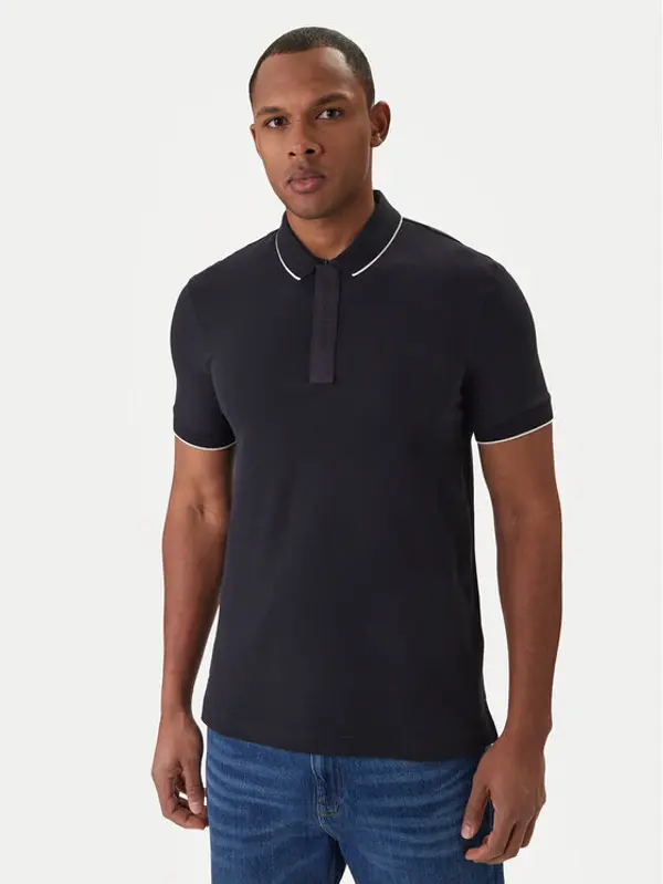 Armani Exchange Armani Exchange Polo XM001285 AF10366 UB101 Tamnoplava Slim Fit