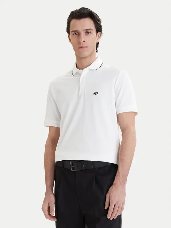 Armani Exchange Armani Exchange Polo XM001289 AF10363 U0009 Bijela Regular Fit