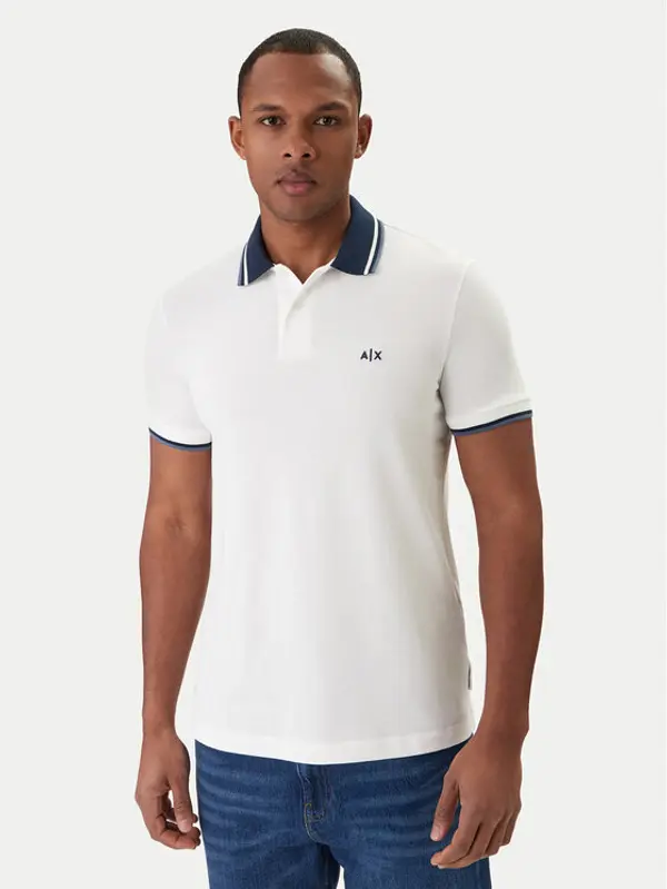 Armani Exchange Armani Exchange Polo XM002350 AF10366 U0009 Bijela Regular Fit