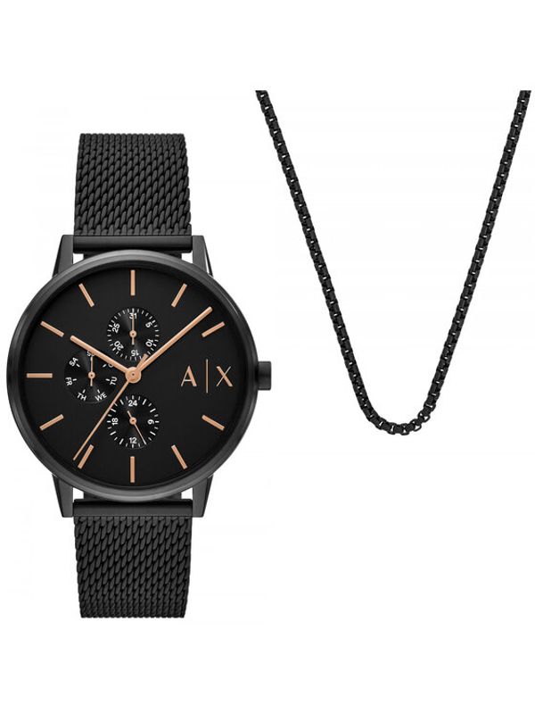 Armani Exchange Armani Exchange Sat AX7162SET Crna