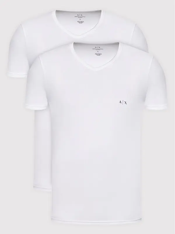 Armani Exchange Armani Exchange Set t-shirt majica﻿ 956004 CC282 04710 Bijela Regular Fit