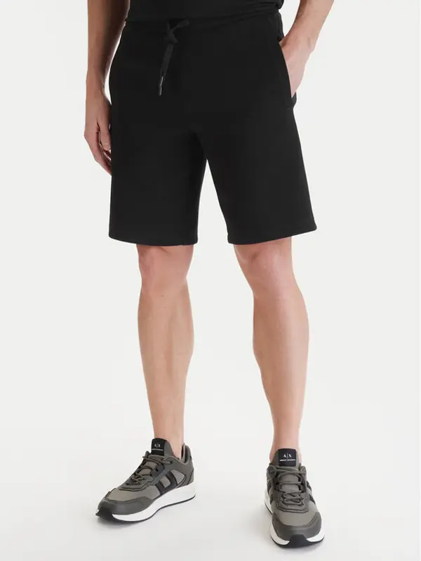 Armani Exchange Armani Exchange Sportske kratke hlače XM000372 AF10818 UC001 Crna Regular Fit