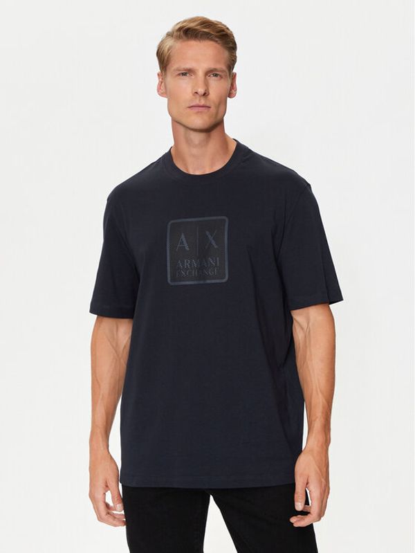 Armani Exchange Armani Exchange T-shirt 6DZTHB ZJ9JZ 1510 Tamnoplava Regular Fit