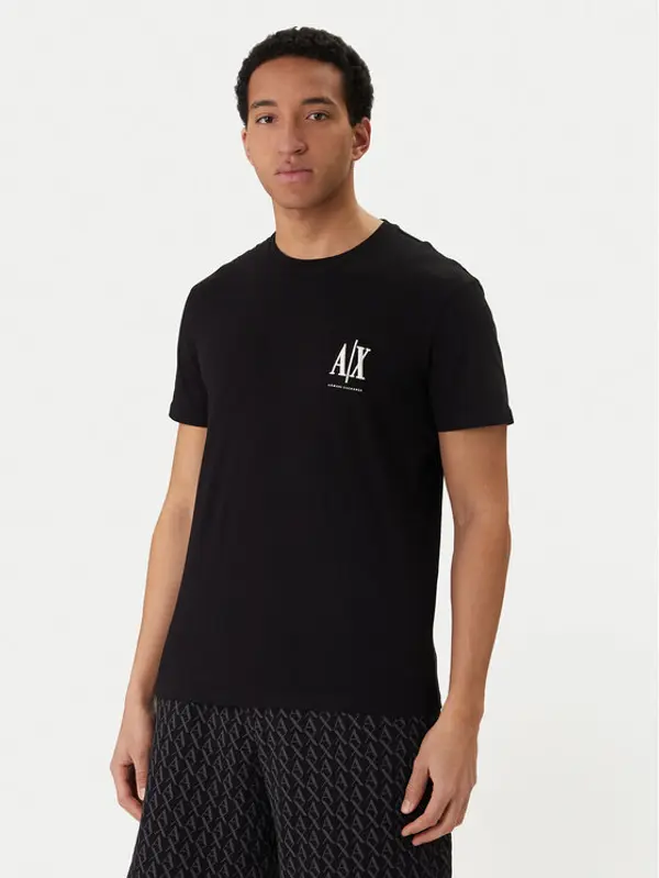Armani Exchange Armani Exchange T-shirt XM000365 AF12308 UC001 Crna Regular Fit