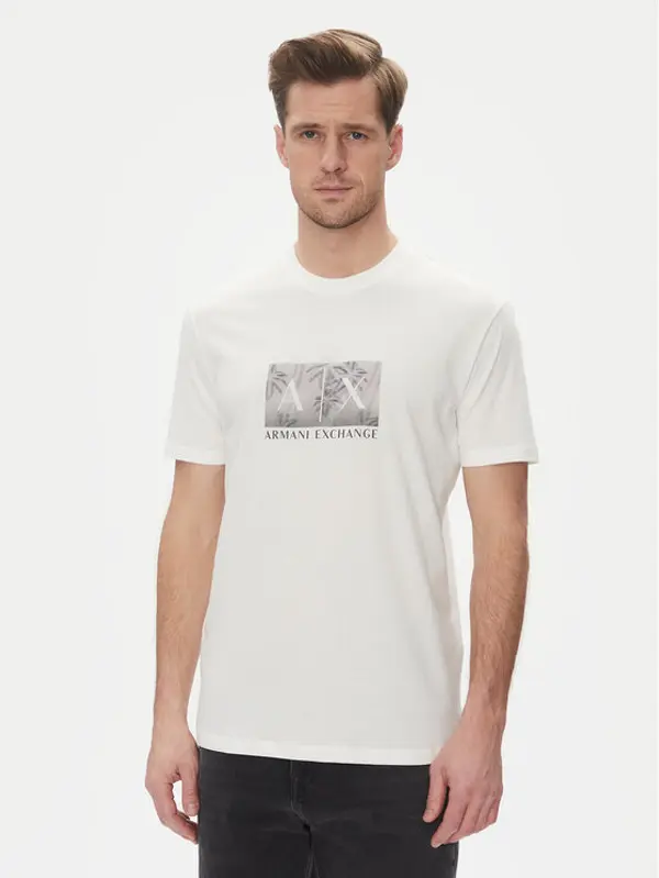 Armani Exchange Armani Exchange T-shirt XM000555 AF10358 U0009 Bijela Regular Fit