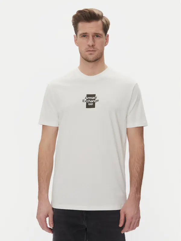 Armani Exchange Armani Exchange T-shirt XM000767 AF12308 U0009 Bijela Regular Fit