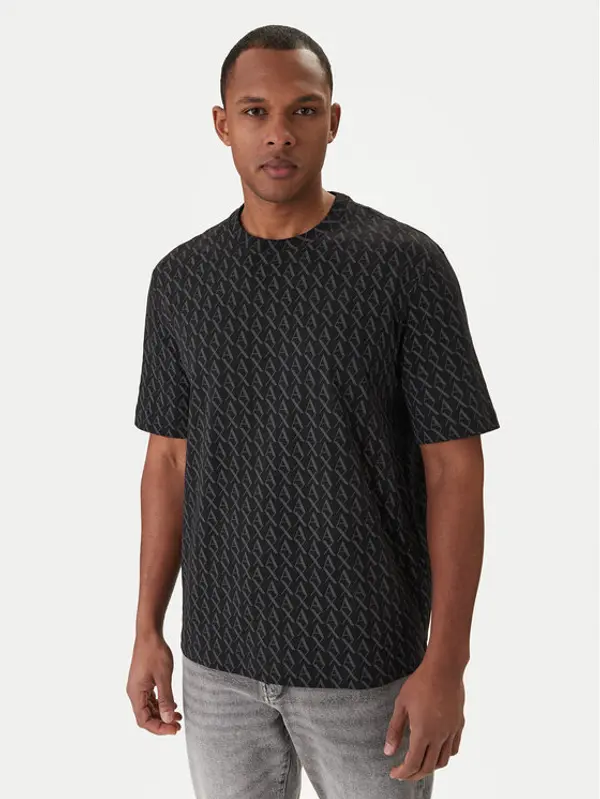 Armani Exchange Armani Exchange T-shirt XM001228 AF10356 FC026 Crna Regular Fit
