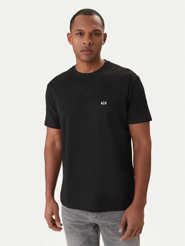 Armani Exchange Armani Exchange T-shirt XM001568 AF10358 UC001 Crna Regular Fit