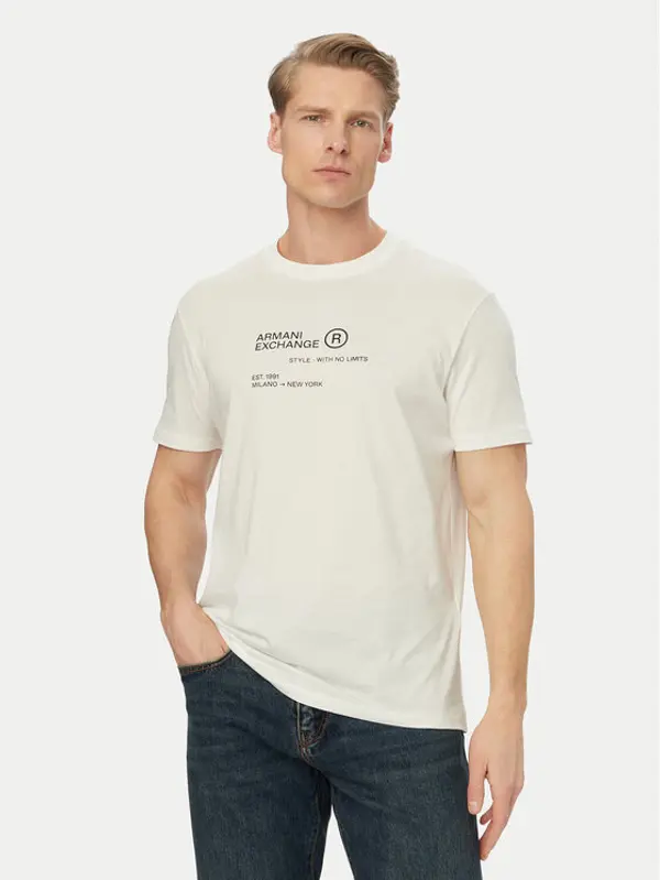 Armani Exchange Armani Exchange T-shirt XM002490 AF10358 U0009 Bijela Regular Fit