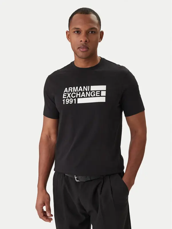 Armani Exchange Armani Exchange T-shirt XM002788 AF10356 UC001 Crna Regular Fit