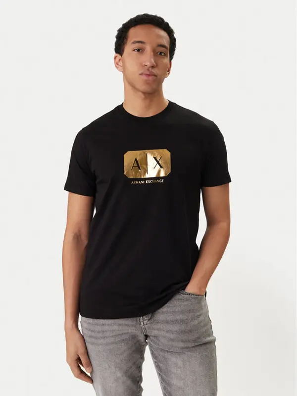Armani Exchange Armani Exchange T-shirt XM002826 AF12308 UC001 Crna Regular Fit