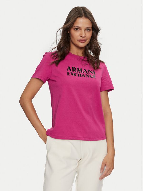 Armani Exchange Armani Exchange T-shirt XW000060 AF10354 UA256 Ružičasta Regular Fit