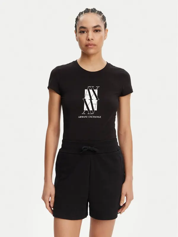 Armani Exchange Armani Exchange T-shirt XW000511 AF11929 UC001 Crna Slim Fit