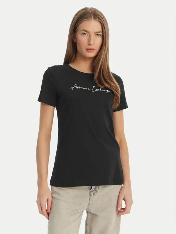 Armani Exchange Armani Exchange T-shirt XW000839 AF10356 MC021 Crna Regular Fit