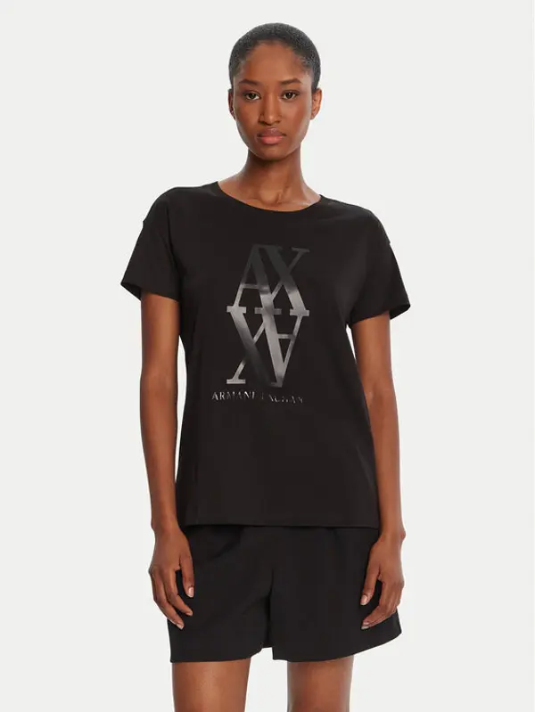 Armani Exchange Armani Exchange T-shirt XW001373 AF10356 UC001 Crna Regular Fit