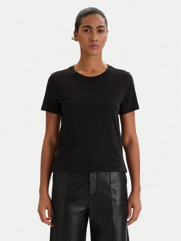 Armani Exchange Armani Exchange T-shirt XW001459 AF10356 UC001 Crna Regular Fit