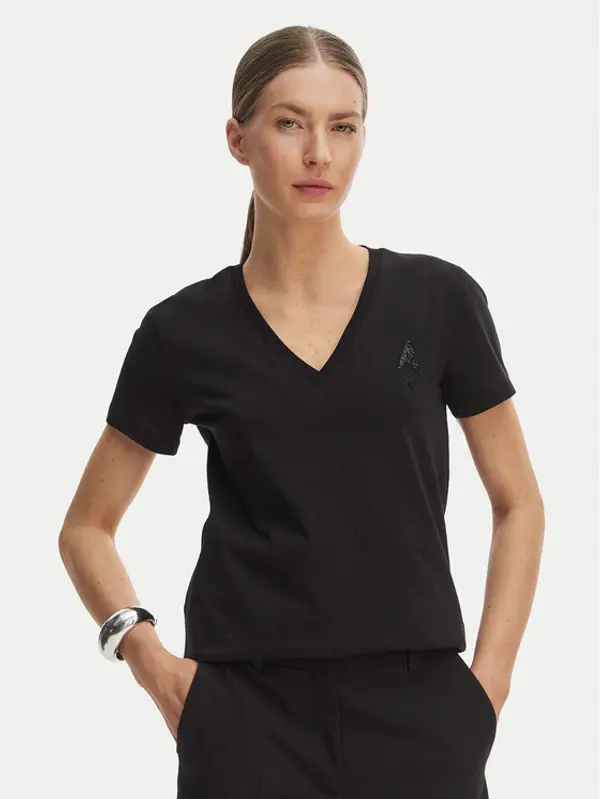 Armani Exchange Armani Exchange T-shirt XW002330 AF10356 UC001 Crna Regular Fit