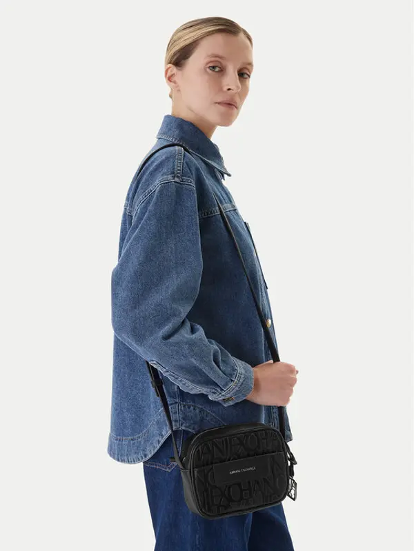 Armani Exchange Armani Exchange Torba MESSENGER BAG Crna
