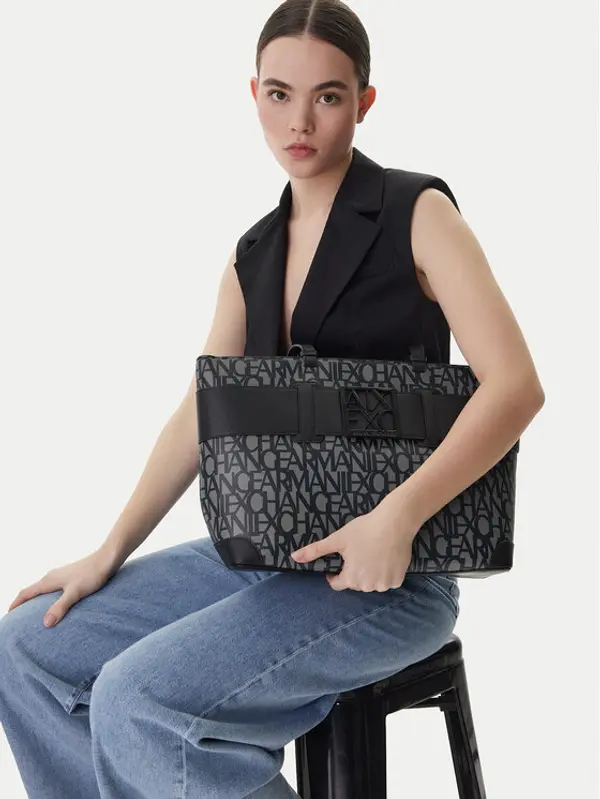 Armani Exchange Armani Exchange Torbica 949127 3F742 00850 Crna