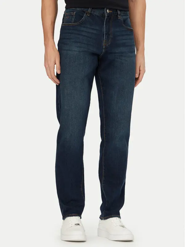 Armani Exchange Armani Exchange Traperice XM000049 AF14265 MB001 Tamnoplava Slim Fit