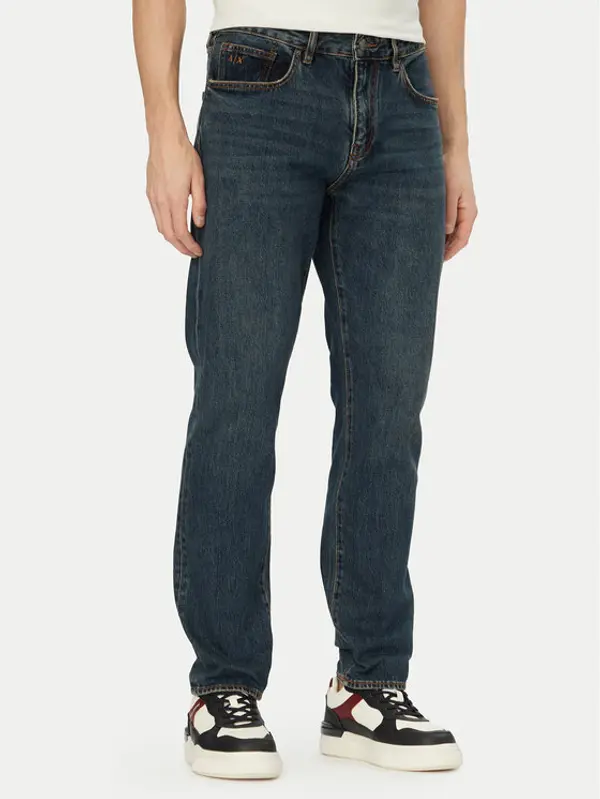 Armani Exchange Armani Exchange Traperice XM000049 AF24460 MB001 Tamnoplava Slim Fit
